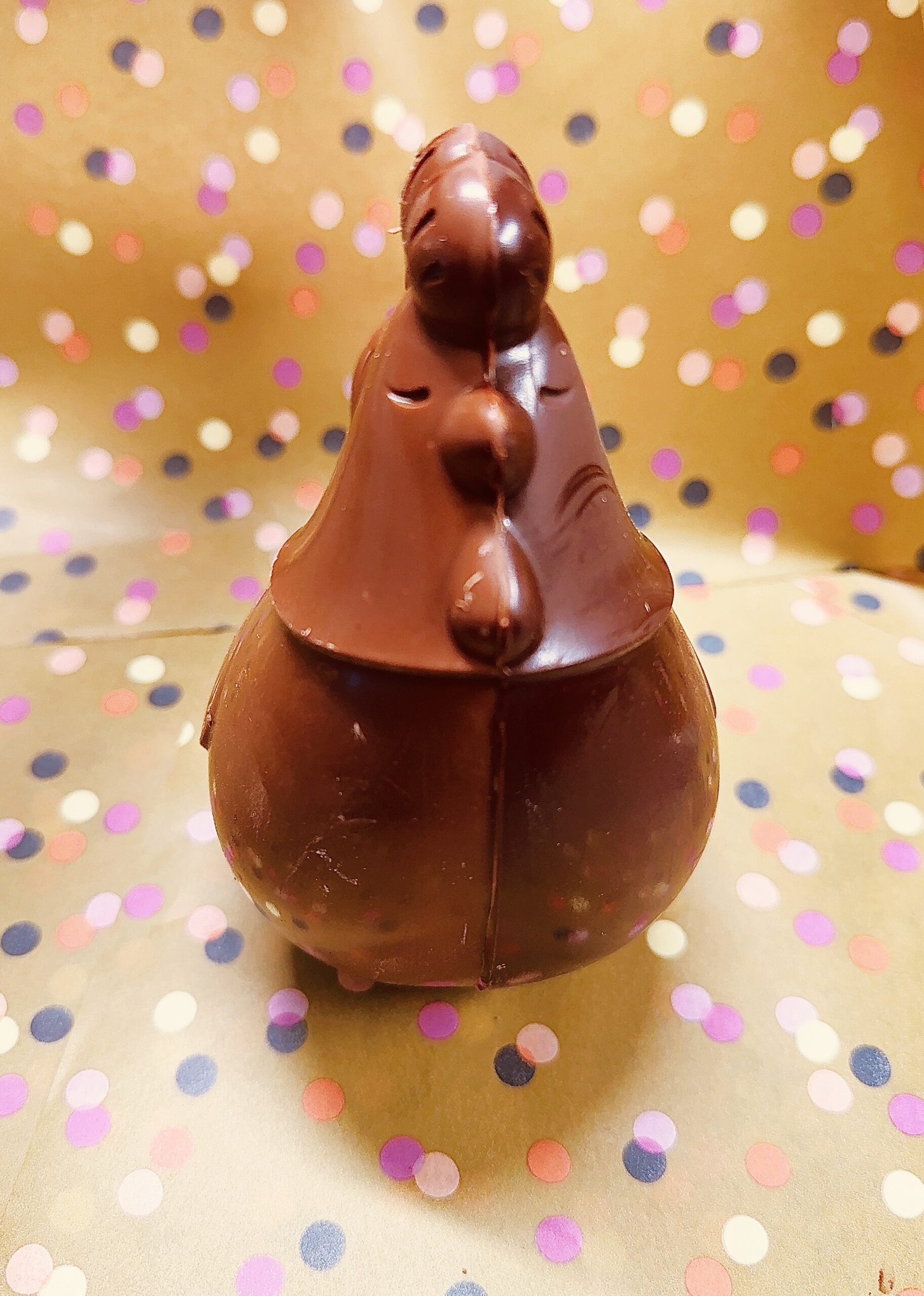 sujet en chocolat
