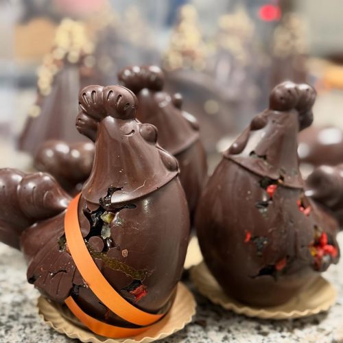 Poule en chocolat La Grigne Bio